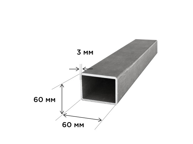 Труба профильная 60*60*3