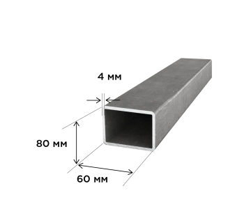 Труба профильная 80*60*4